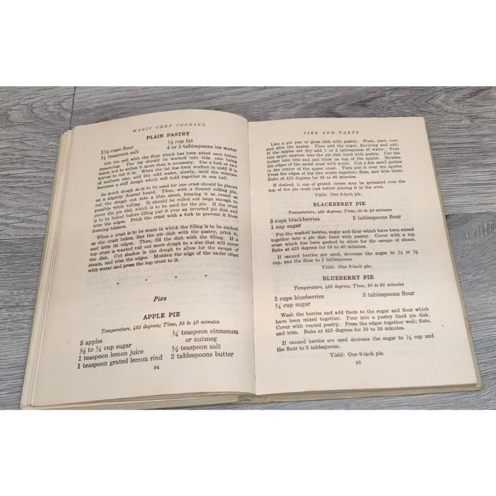 VTG Magic Chef Cooking Cookbook 1933, Dorothy Shank American Stove Company